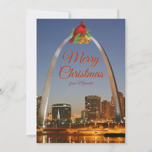 Cartes Pour Fêtes Annuelles Arche Missouri Gateway Joyeux Noël