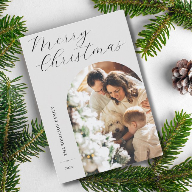 Cartes Pour Fêtes Annuelles Arche photo Noël 1 (Créateur téléchargé)