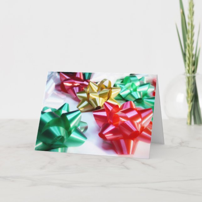 Cartes Pour Fêtes Annuelles Arcs de Noël italiens (Devant)