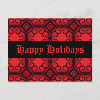 Cartes Pour Fêtes Annuelles Aristrocrat gothique victorien deco Joyeux Fêtes