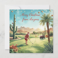 Arizona Golf Noël en Arizona Père Noël