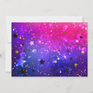 Cartes Pour Fêtes Annuelles Arrière - plan rose brillant