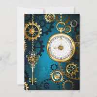 Arrière - plan turquoise à vapeur avec engrenages