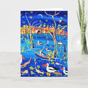 Cartes Pour Fêtes Annuelles Art Card : Banrock Station, Christmas Card