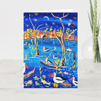 Cartes Pour Fêtes Annuelles Art Card : Banrock Station, Christmas Card