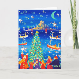 Cartes Pour Fêtes Annuelles Art Card : Chanter autour de l'arbre, Mounts Bay