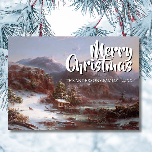 Cartes Pour Fêtes Annuelles Art classique Joyeux Noël hiver Gignoux