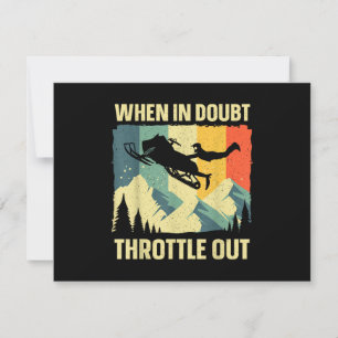 Cartes Pour Fêtes Annuelles Art de motoneige cool pour hommes femmes enfants m
