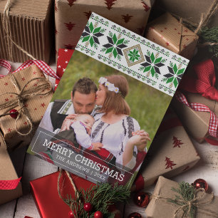 Cartes Pour Fêtes Annuelles Art folklorique traditionnel Nordic Christmas Phot