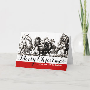 Cartes Pour Fêtes Annuelles Art Mignon Animal Licorne Éléphant Lion Zoo