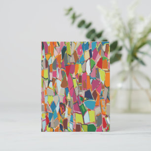 Cartes Pour Fêtes Annuelles Art moderne Geometric Deco Multicolor