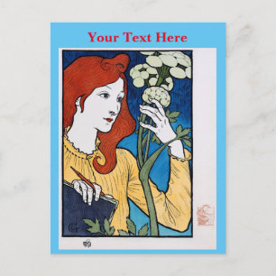 Cartes Pour Fêtes Annuelles Art Nouveau