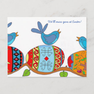 Cartes Pour Fêtes Annuelles Art populaire d'Ukrainien de bénédictions de