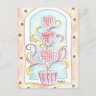 Cartes Pour Fêtes Annuelles Art topiaire de Valentine