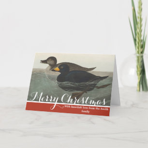 Cartes Pour Fêtes Annuelles Art vintage d'oie américaine de Audubon