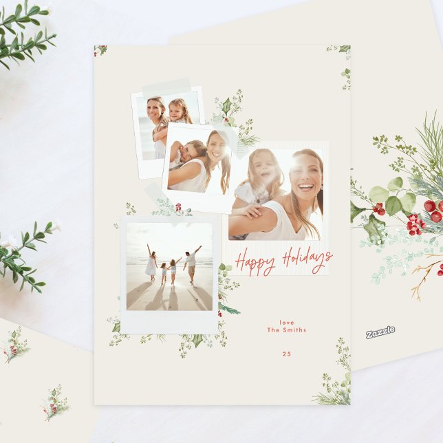 Cartes Pour Fêtes Annuelles Artisanat botanique festif Album photo de Noël (Créateur téléchargé)