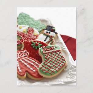 Cartes Pour Fêtes Annuelles assortment of festive holiday cookies