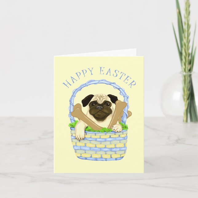 Cartes Pour Fêtes Annuelles asterpug (Devant)