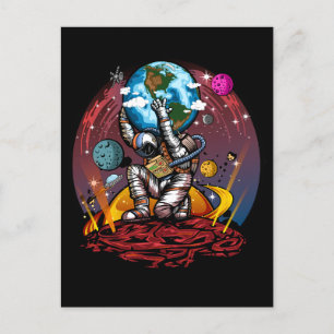 Cartes Pour Fêtes Annuelles Atlas Space Man