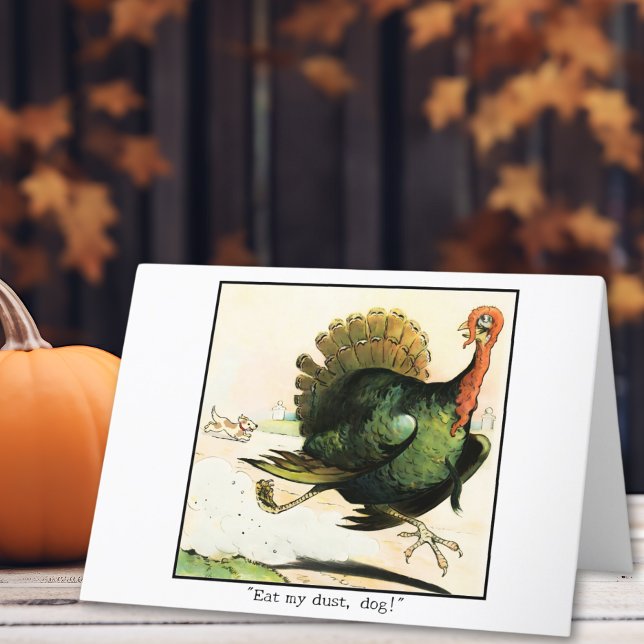 Cartes Pour Fêtes Annuelles Atteindre le succès Drôle Thanksgiving Business (Créateur téléchargé)