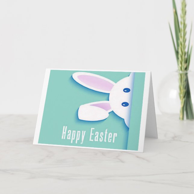 CARTES POUR FÊTES ANNUELLES **ATTENDEZ-VOUS À ELLE** ET AVEZ *FUN* EASTER EST  (Devant)