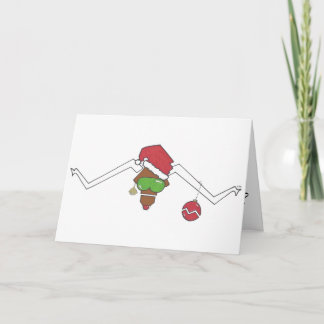 Cartes Pour Fêtes Annuelles Attitudined Animals® Lone Star Steer Noël