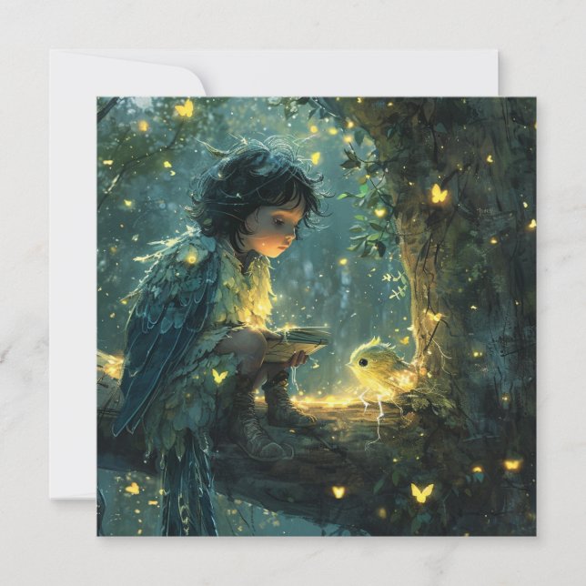 Cartes Pour Fêtes Annuelles Au-delà des mots : Express avec des illustrations  (Devant)