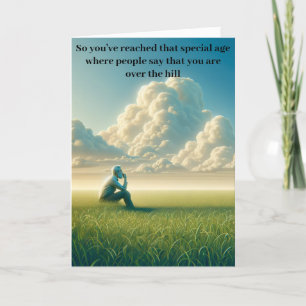 Cartes Pour Fêtes Annuelles Au-dessus de la colline ou des sous-marins ?