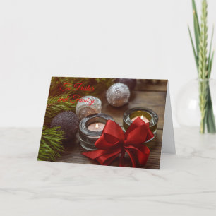 Cartes Pour Fêtes Annuelles Au pasteur et à la famille