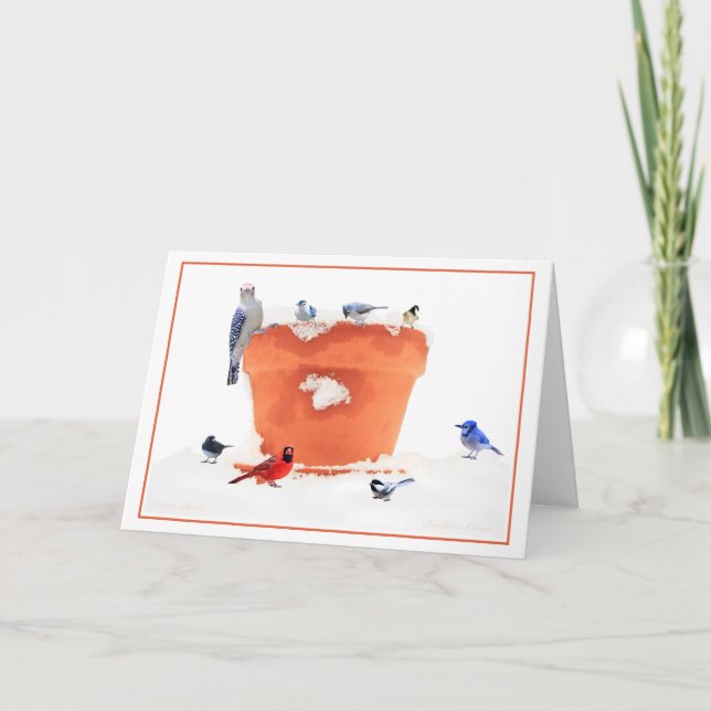 Cartes Pour Fêtes Annuelles Aucun flocon de neige ne tombe jamais au mauvais e (Devant)