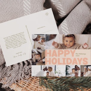 Cartes Pour Fêtes Annuelles Audacieuse Année De Corail Moderne En Revue Six Ph