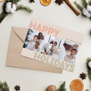 Cartes Pour Fêtes Annuelles Audacieuse Année Moderne En Revue Corail Trois Pho