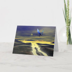 Cartes Pour Fêtes Annuelles Augmentation de Pegasus