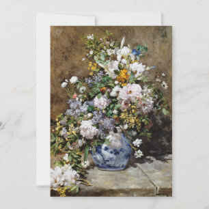 Cartes Pour Fêtes Annuelles Auguste Renoir - Bouquet de printemps