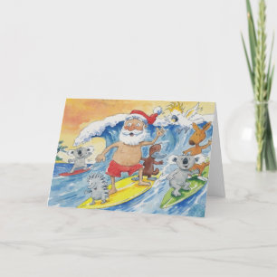 Cartes Pour Fêtes Annuelles Australie Joyeux Noël