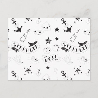 Cartes Pour Fêtes Annuelles Autocollants Tattoo Flash Hope