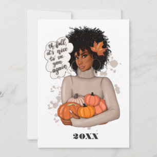 Cartes Pour Fêtes Annuelles Automne - Automne Salutation d'action de grâces