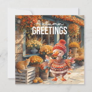 Cartes Pour Fêtes Annuelles Automne automne Turquie à Florisshop Thanksgiving