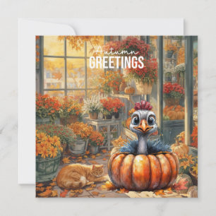 Cartes Pour Fêtes Annuelles Automne automne Turquie à Florisshop Thanksgiving