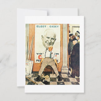 Cartes Pour Fêtes Annuelles Avant Et Après 1958 Norman Rockwell