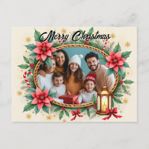 Cartes Pour Fêtes Annuelles Avec photo personnelle Coeur étoilé