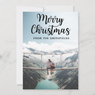 Cartes Pour Fêtes Annuelles Aventure Rustique Joyeuses Fêtes de Noël