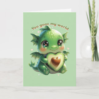 Cartes Pour Fêtes Annuelles Avocado Valentine 