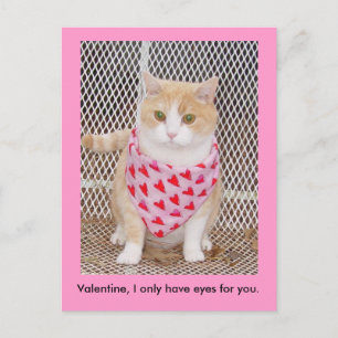 Cartes Pour Fêtes Annuelles Ayez seulement les yeux pour vous