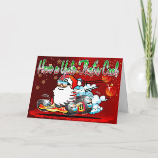 Cartes Pour Fêtes Annuelles Ayez un Noël qui est frais - Noël de bande