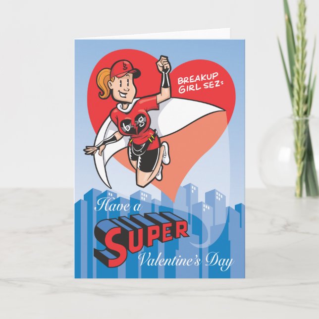Cartes Pour Fêtes Annuelles Ayez une Saint-Valentin superbe (Devant)