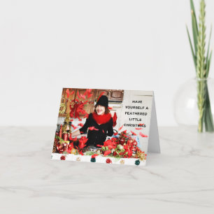 Cartes Pour Fêtes Annuelles "Ayez vous-même fait varier le pas peu de Noël "