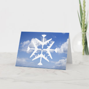Cartes Pour Fêtes Annuelles B-52 Flocon de neige