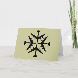 Cartes Pour Fêtes Annuelles B-52 Flocon de neige