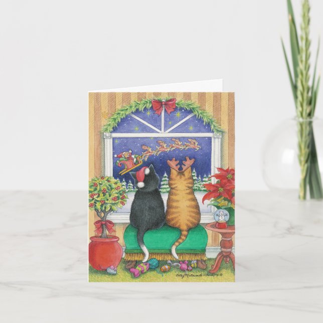 Cartes Pour Fêtes Annuelles B & T #36 Nota de Noël (Devant)